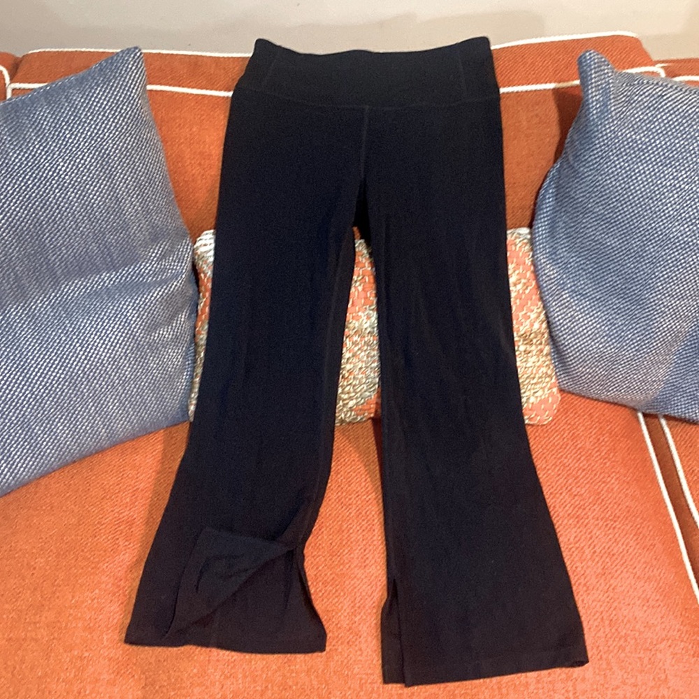 Athleta flare 7/8 length tights size small